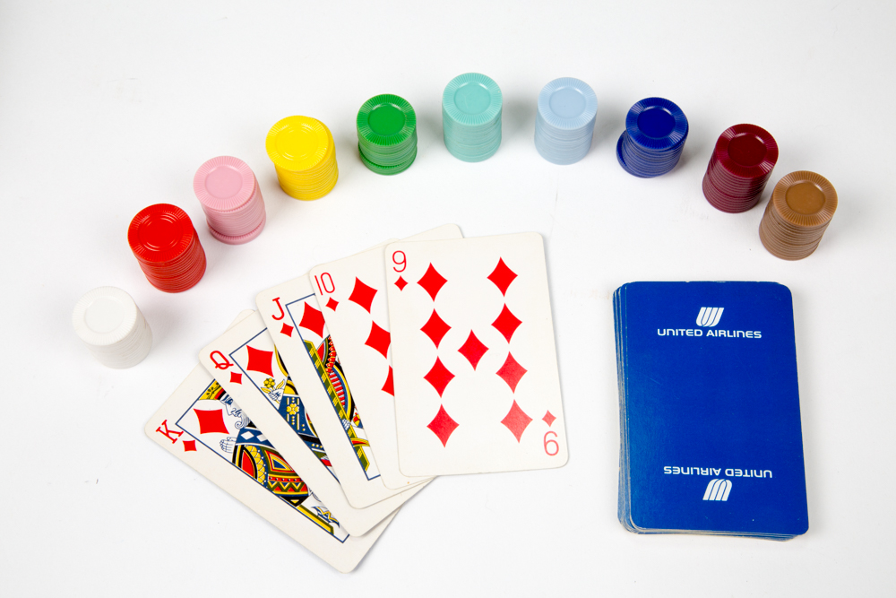 Vintage Lowe Casino Games Briefcase