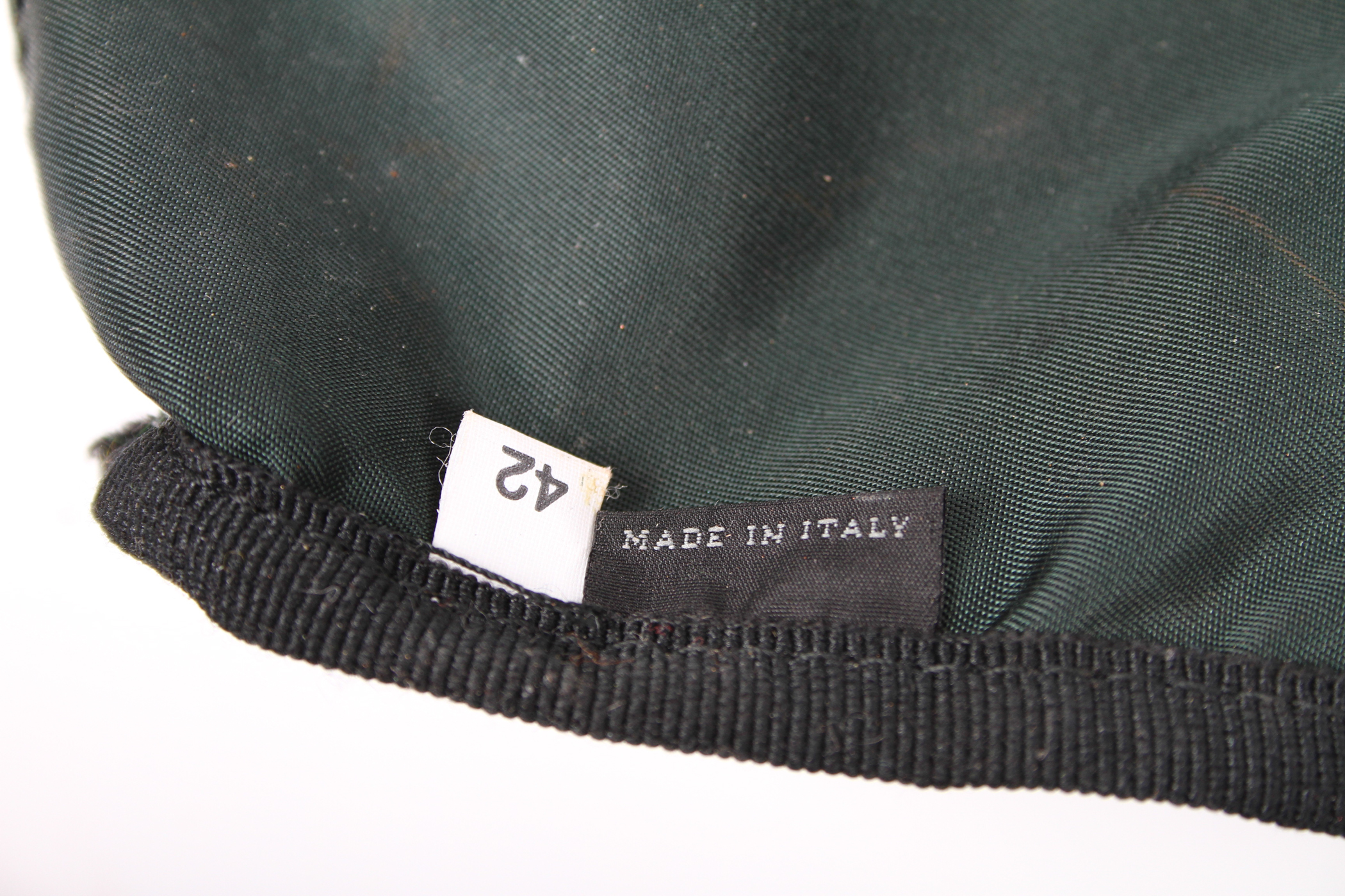 Prada Pouch In Forest Green