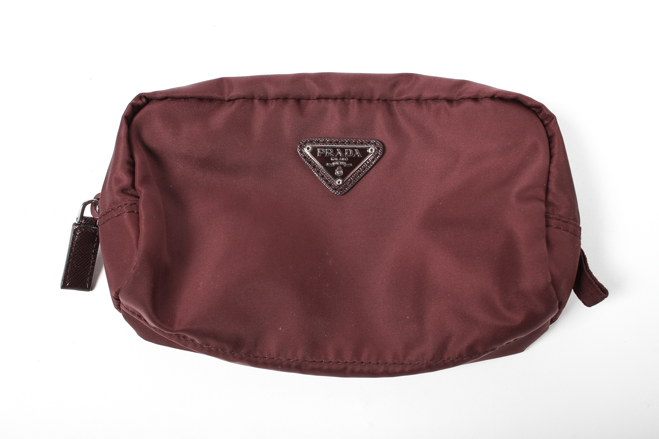Prada Pouch in Maroon