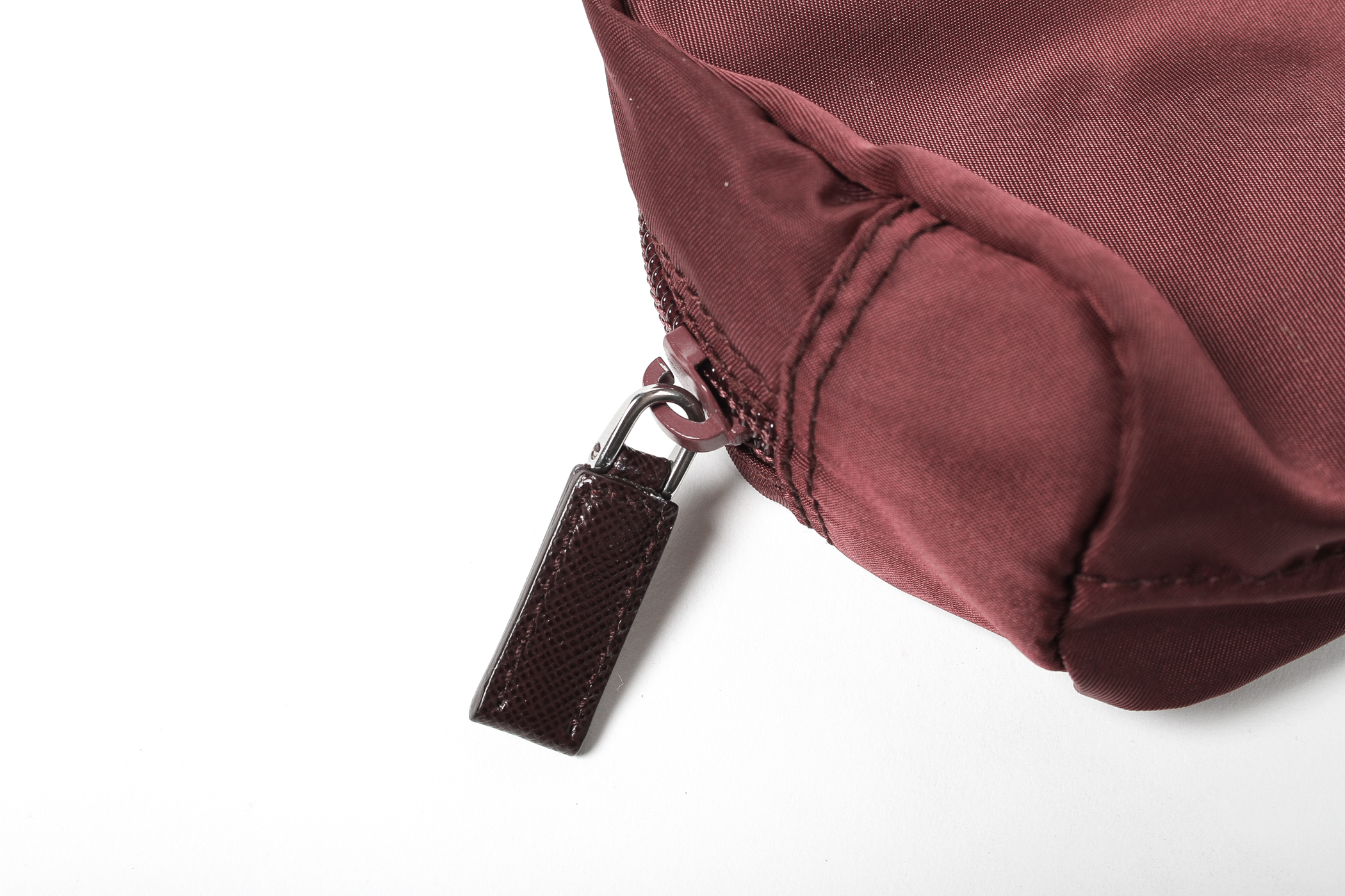 Prada Pouch in Maroon