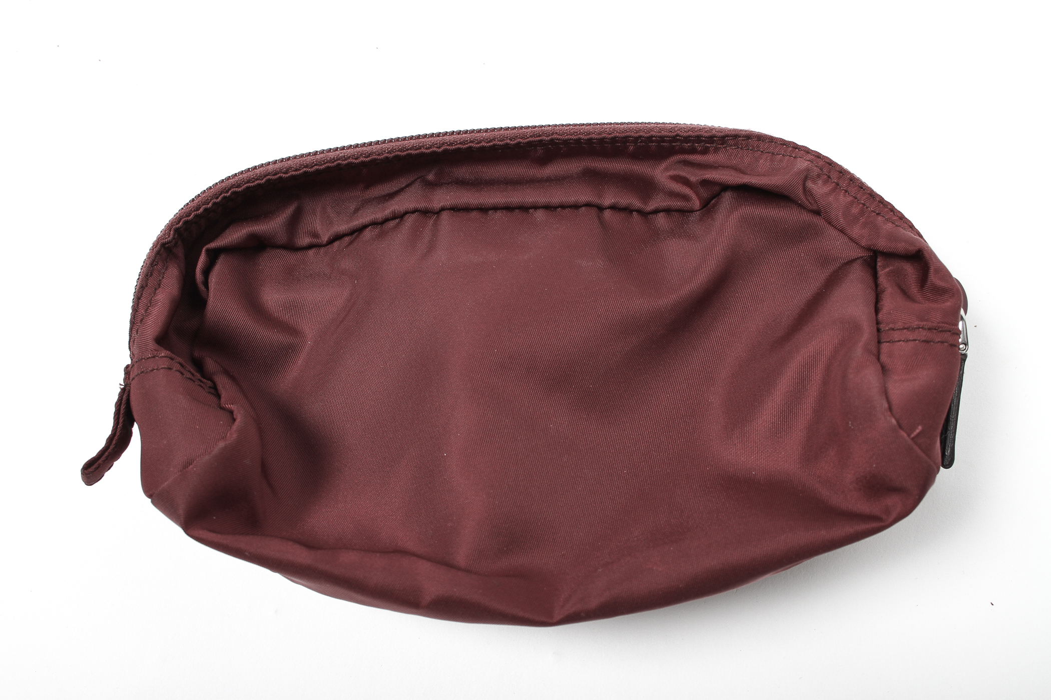 Prada Pouch in Maroon