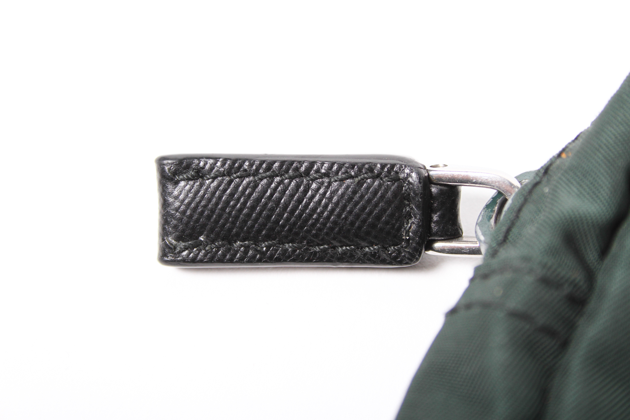 Prada Pouch In Forest Green