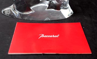 Baccarat Penguin and Baby