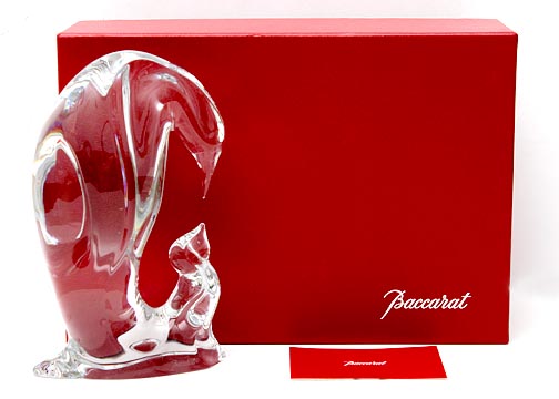 Baccarat Penguin and Baby