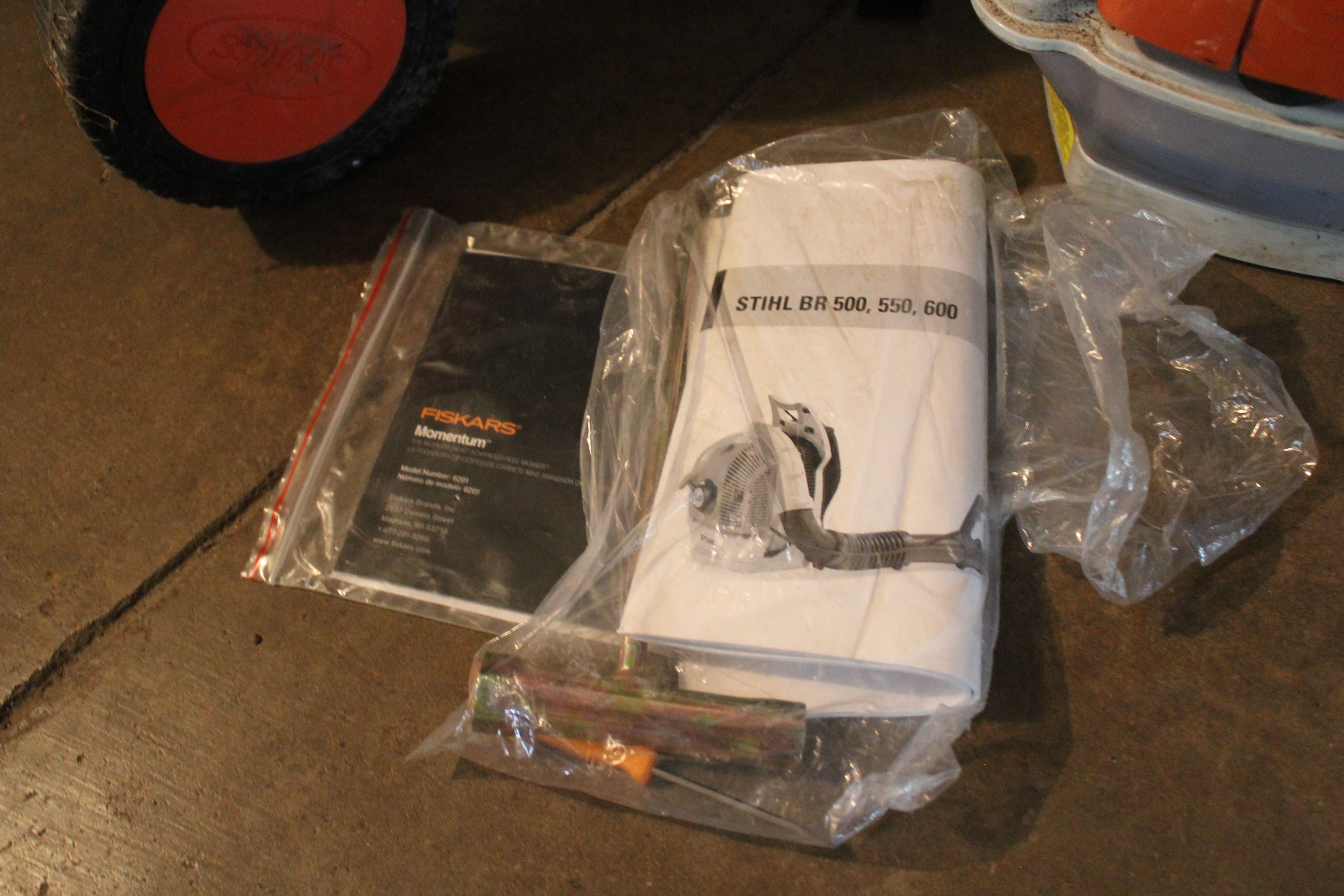 Stihl BR600, Fiskars Reel Mower and More