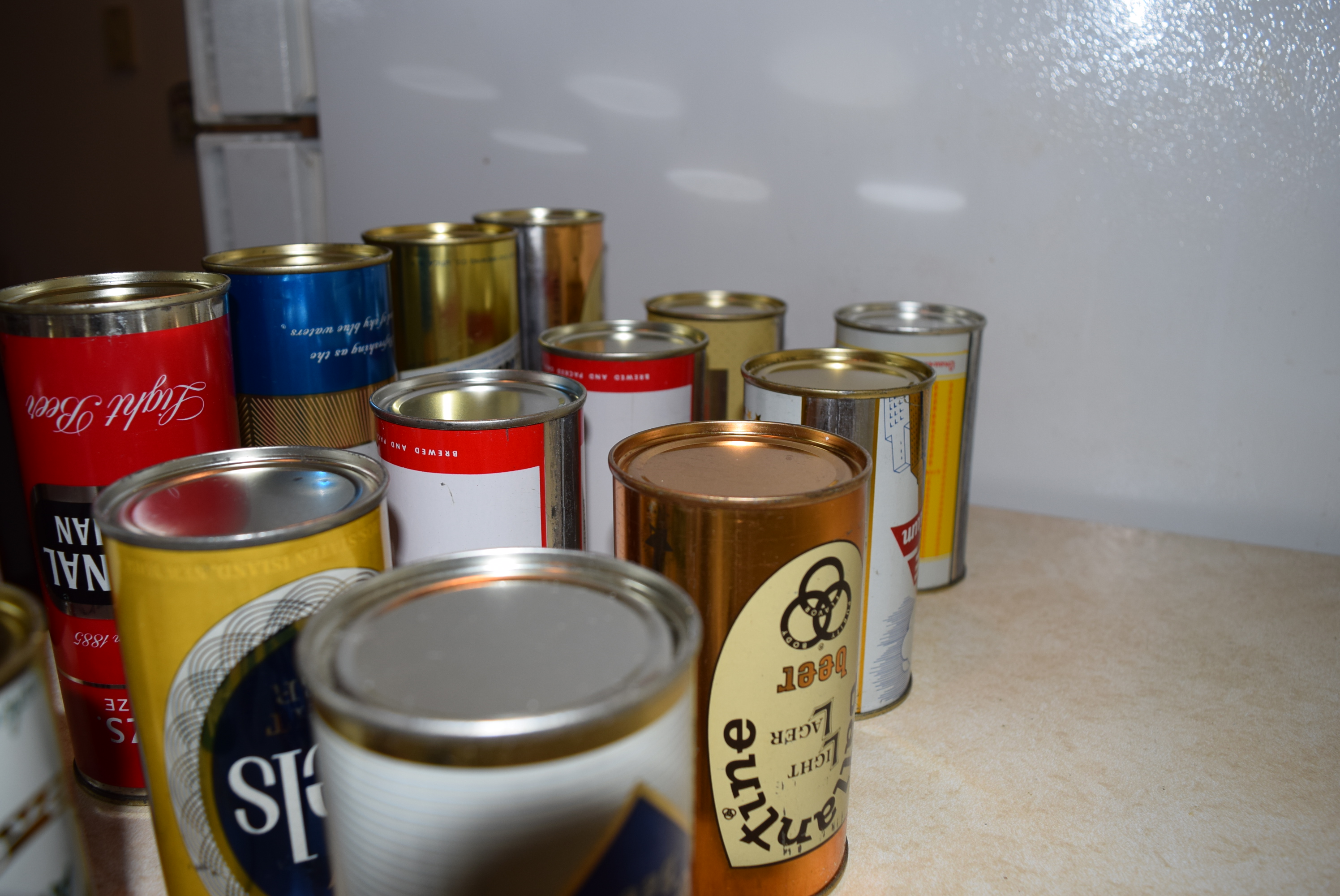 Mid-Century Collectible Beer Cans