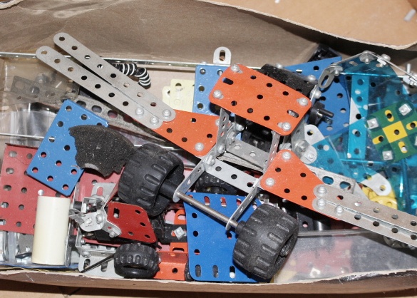 Newer Erector and Steel Tec Building Sets