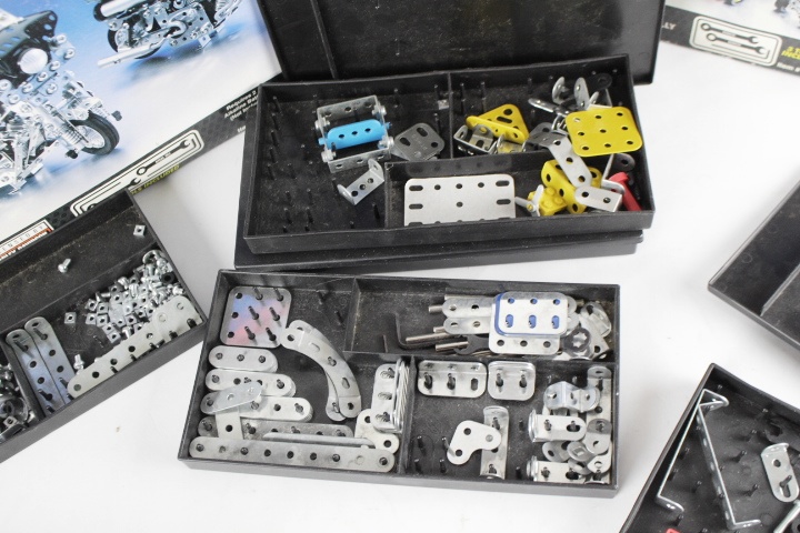 Newer Erector and Steel Tec Building Sets