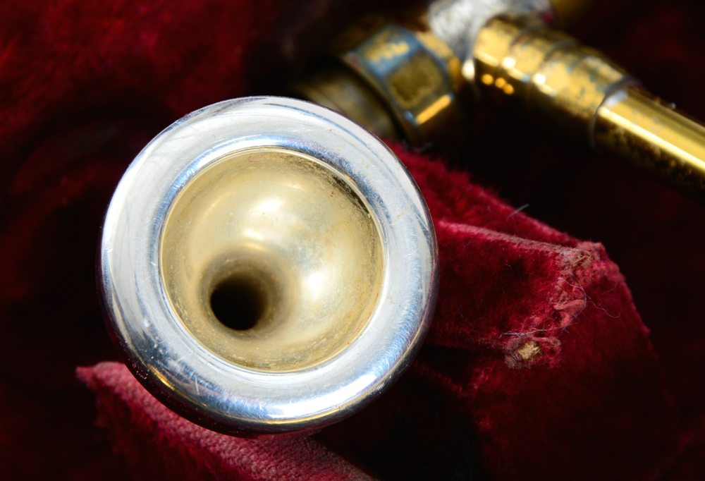 Vintage Getzen Trombone with Original Case