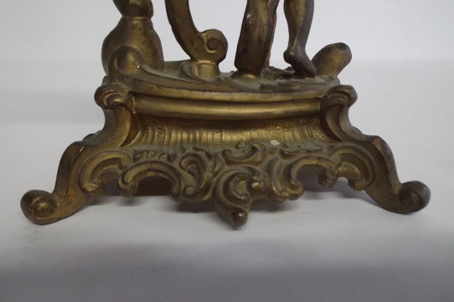 Ansonia Empire Style Cherub Mantel Clock