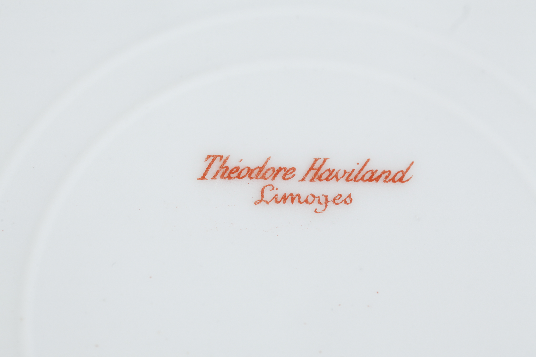 Set of Twelve Theodore Haviland Limoges Plates