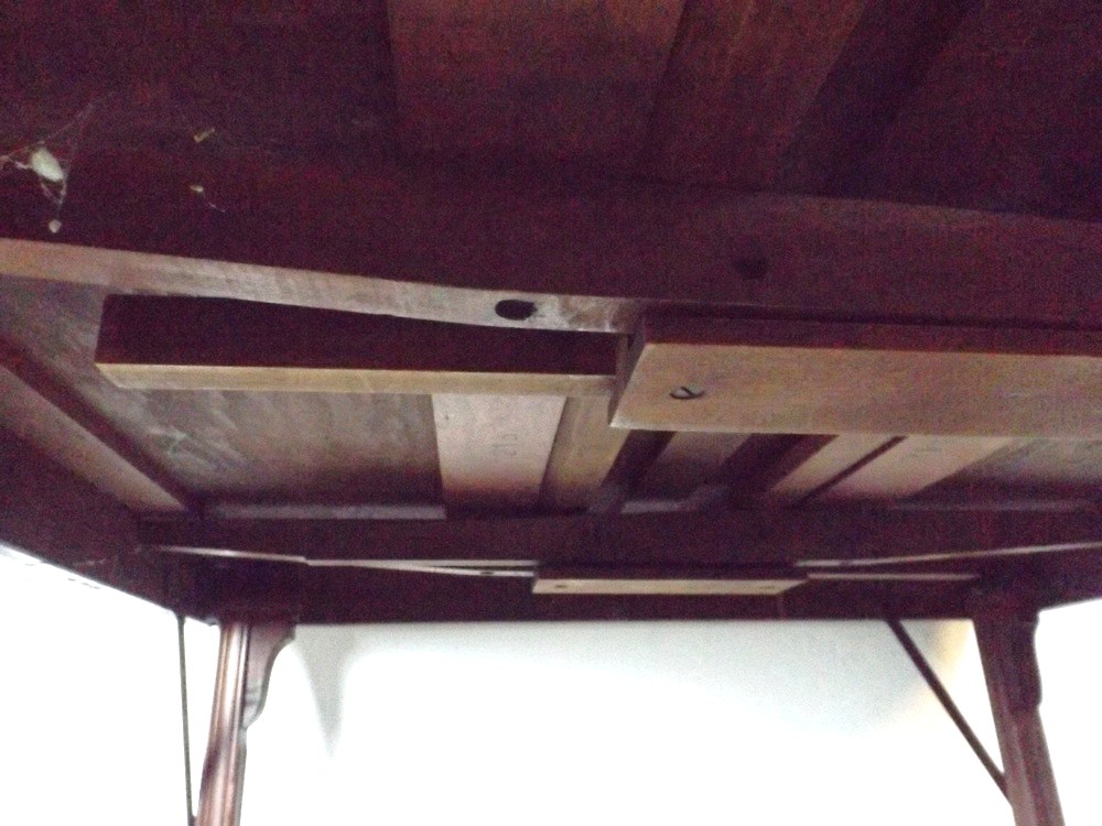 Vintage Wood Folding Card Table