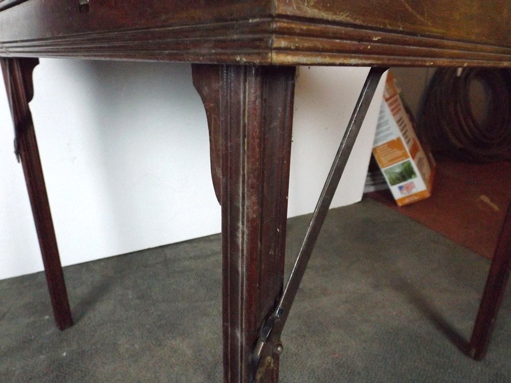Vintage Wood Folding Card Table