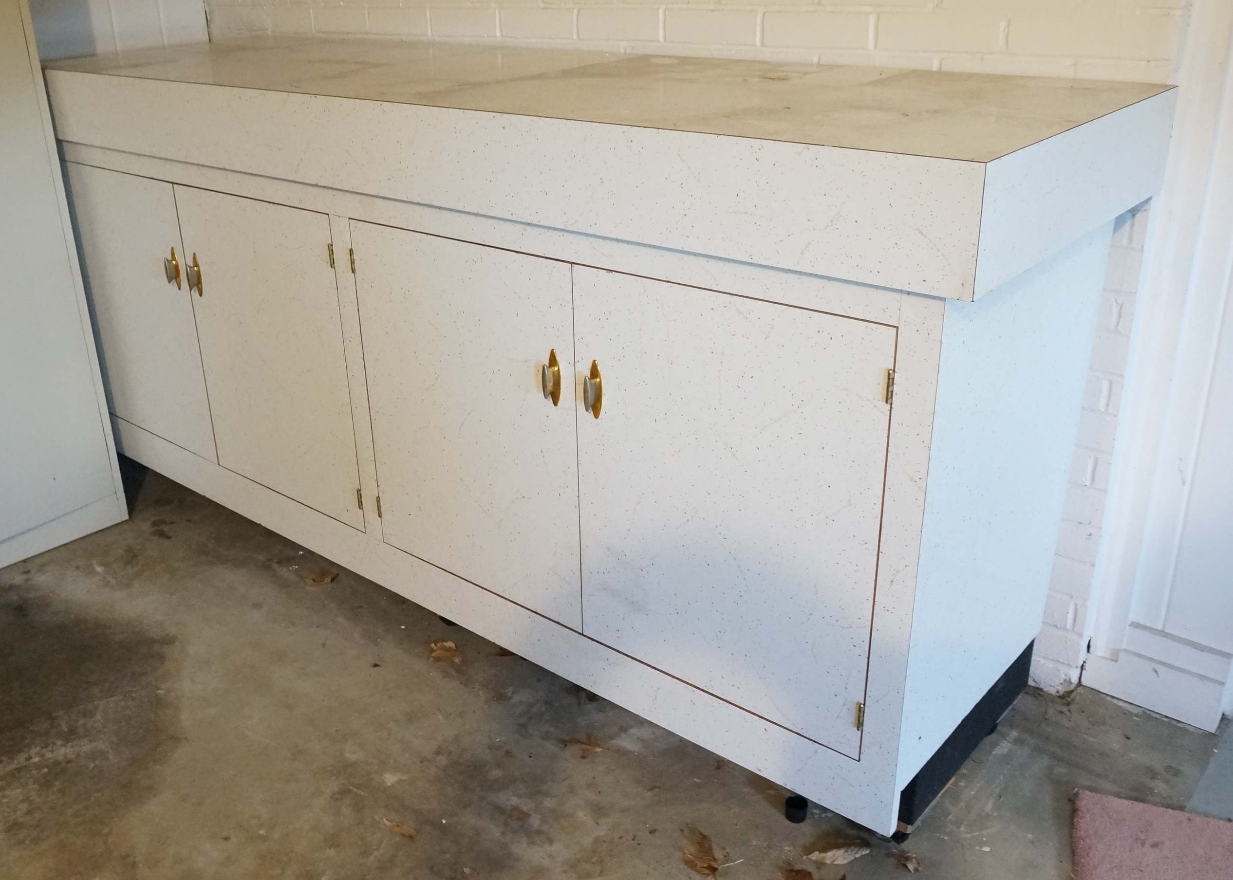 Vintage Formica Storage Cabinet