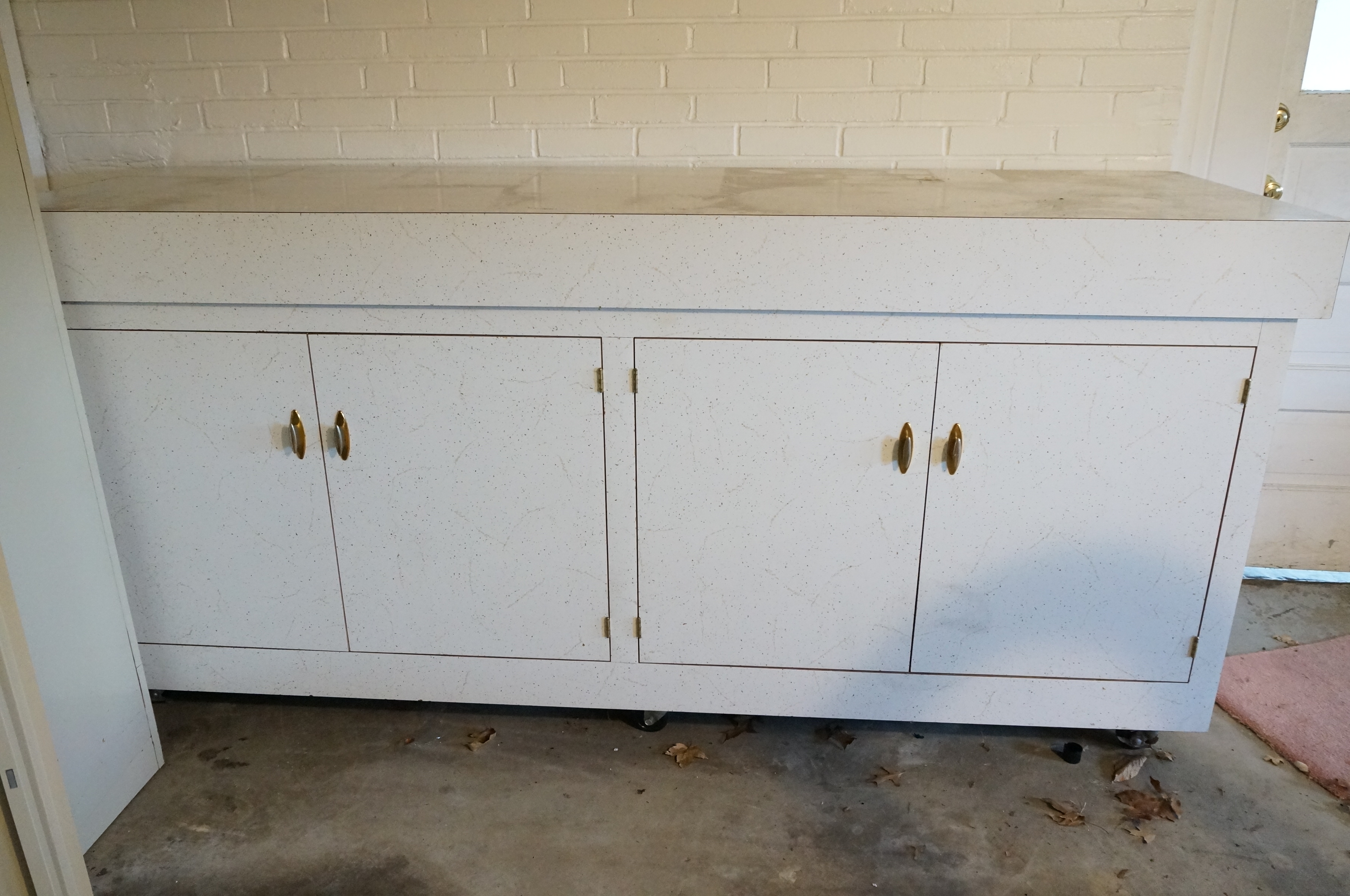 Vintage Formica Storage Cabinet