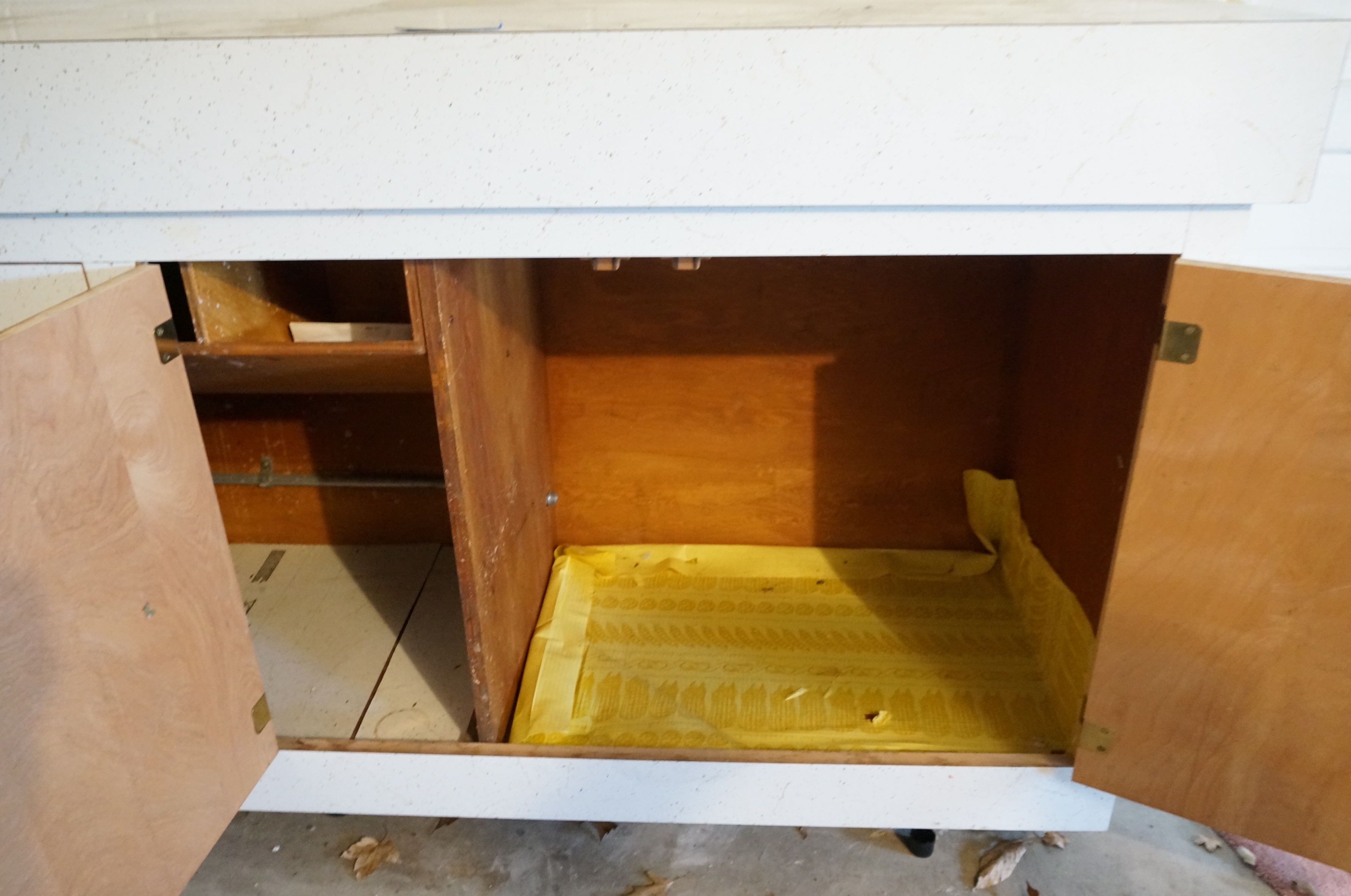 Vintage Formica Storage Cabinet