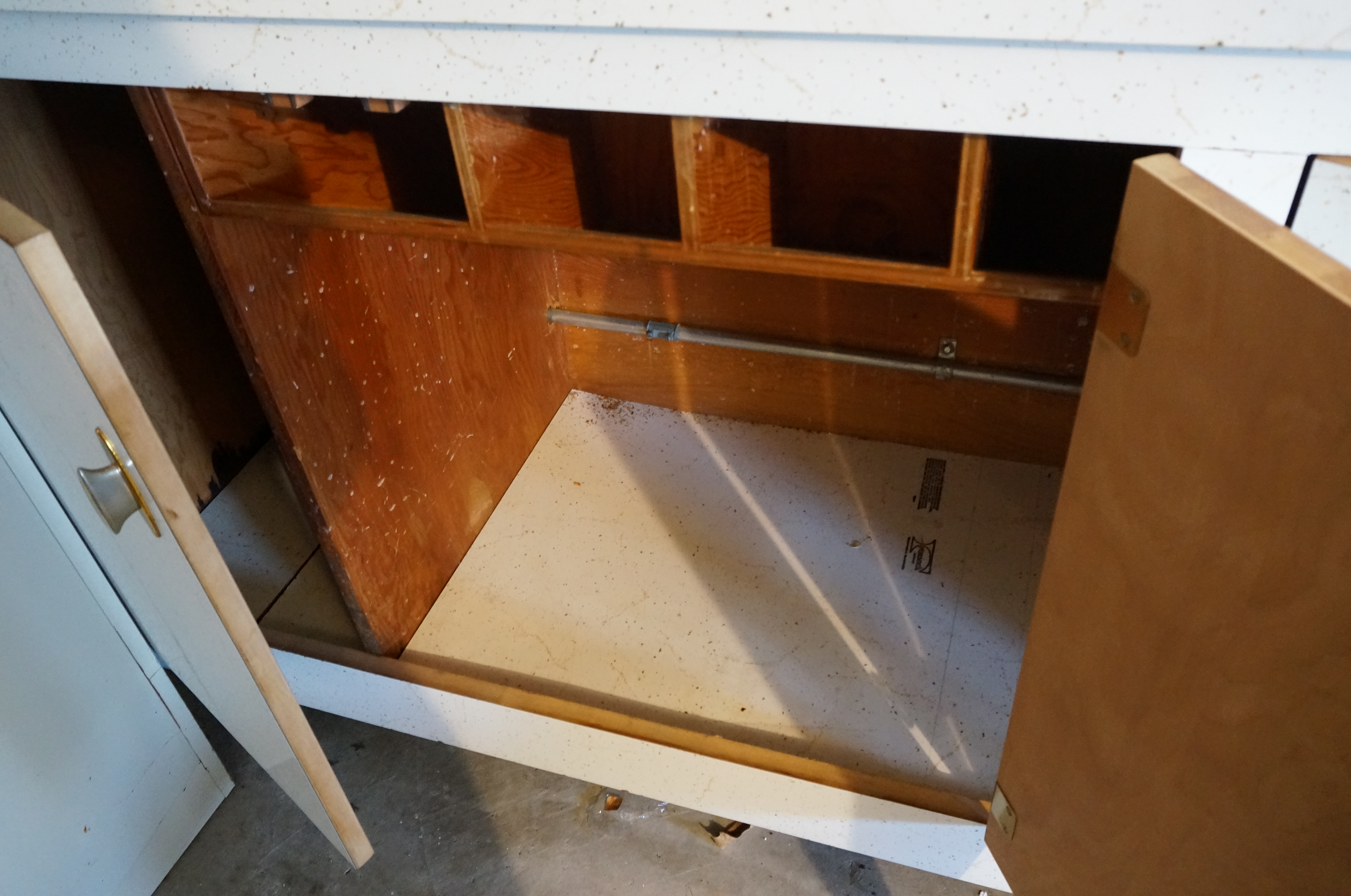 Vintage Formica Storage Cabinet