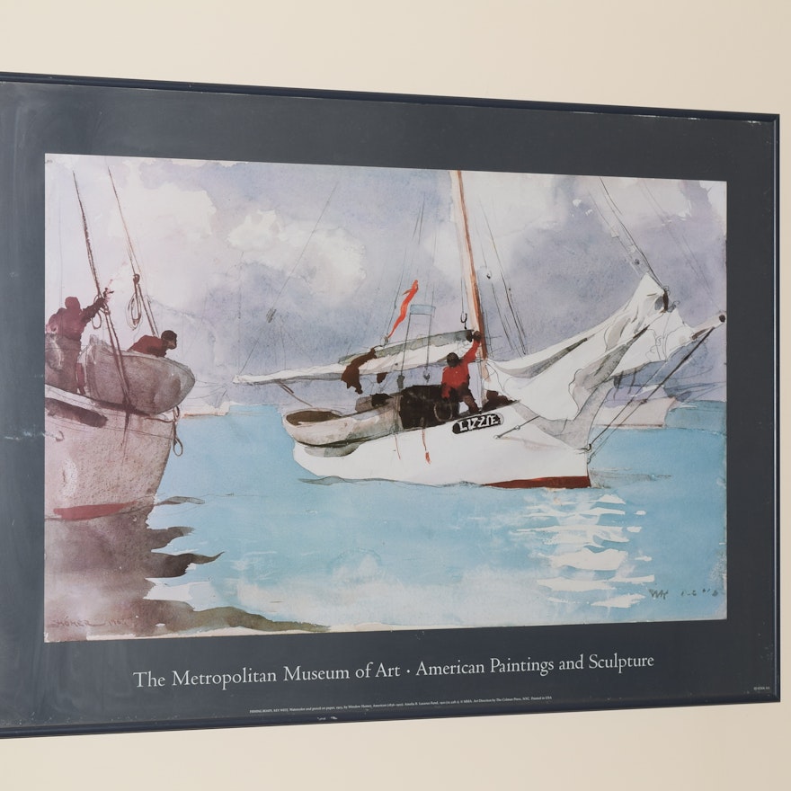 Metropolitan Museum of Art Framed Winslow Homer Print