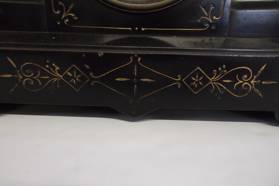 Ansonia Metal Mantel Clock