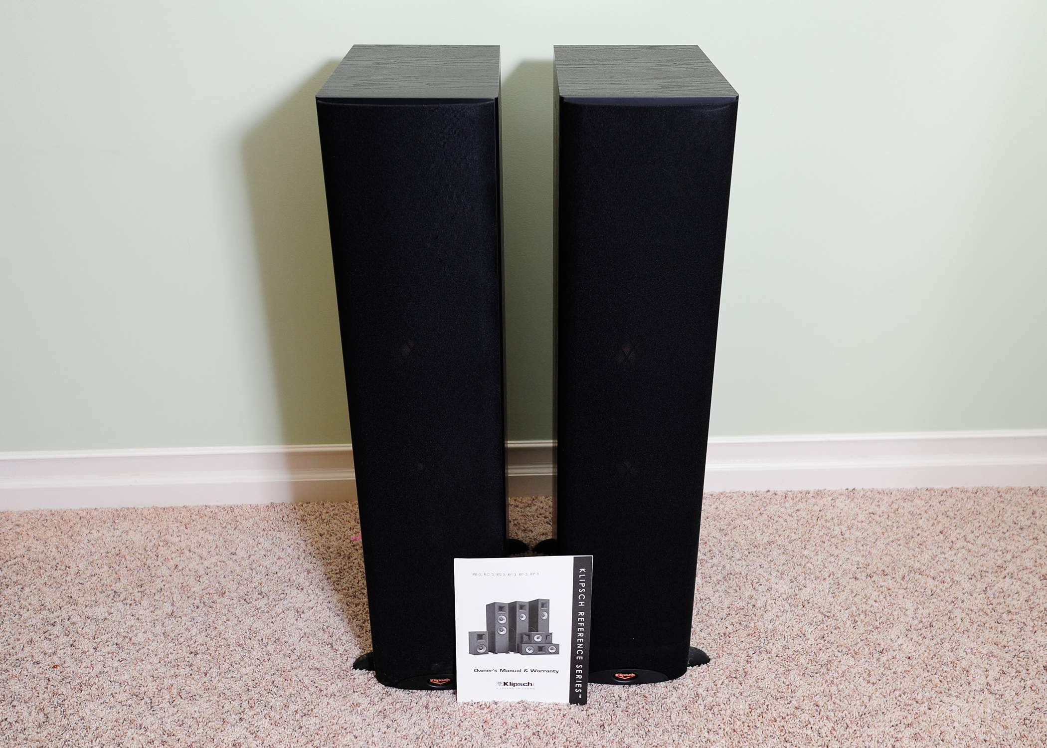 A Pair of Klipsch Reference Series RF3 Floor Standing Speakers