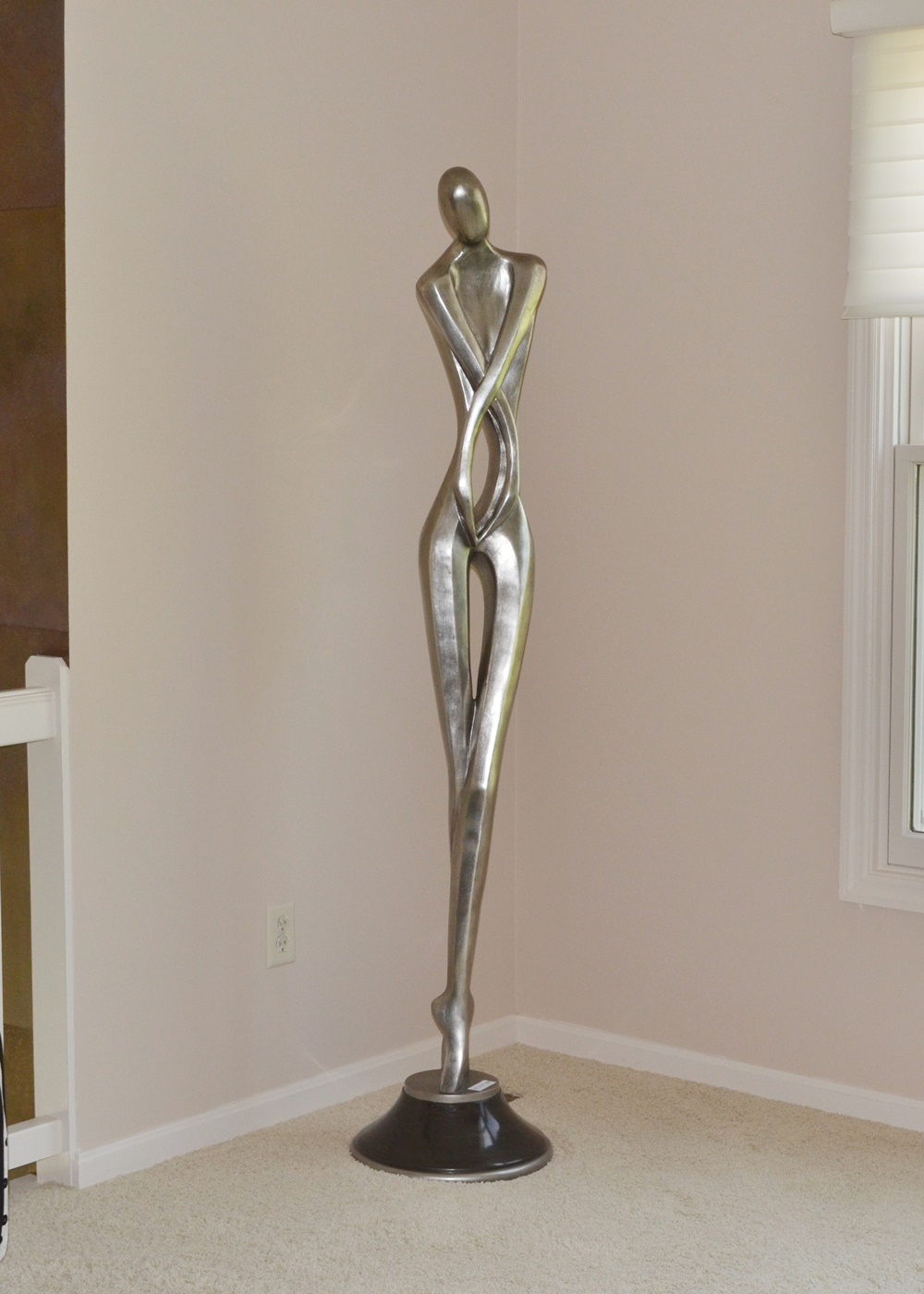 "Essence Of Being II" Modern Male Floor Sculpture By Artmax