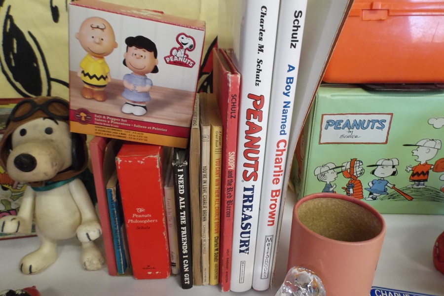 Assortment of Vintage Peanut Character Collector Items