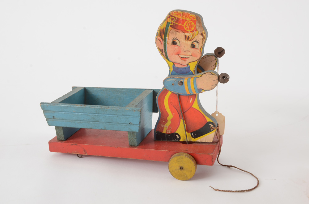 Box Lot of Mixed Vintage Fisher Price Toys