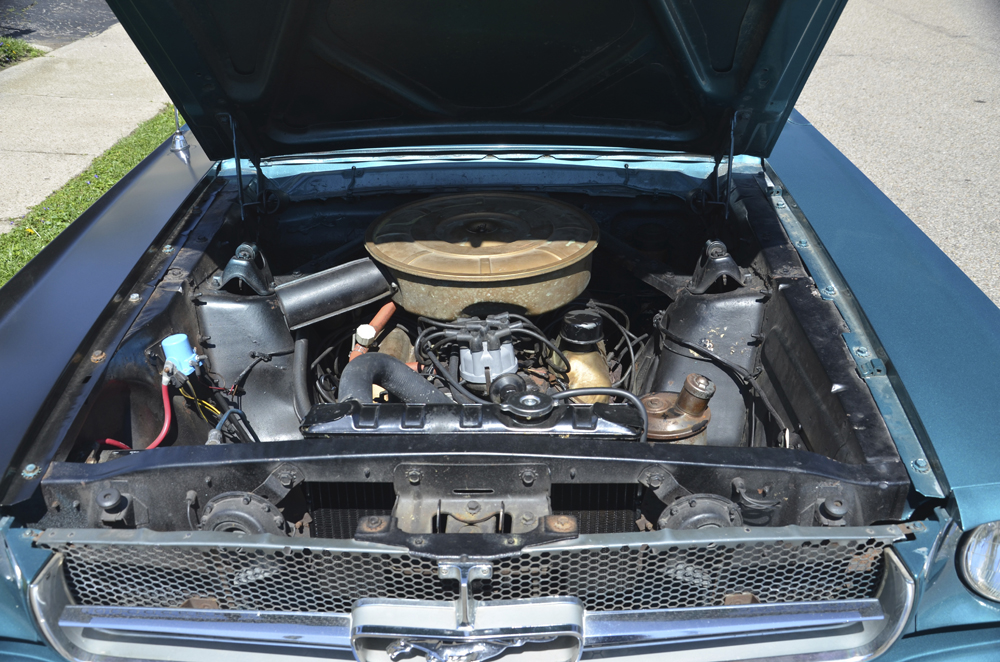 1965 Ford Mustang Coupe V8 289 Engine