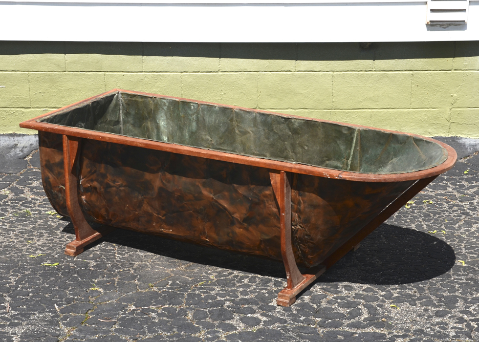 Victorian Copper Soaking Tub