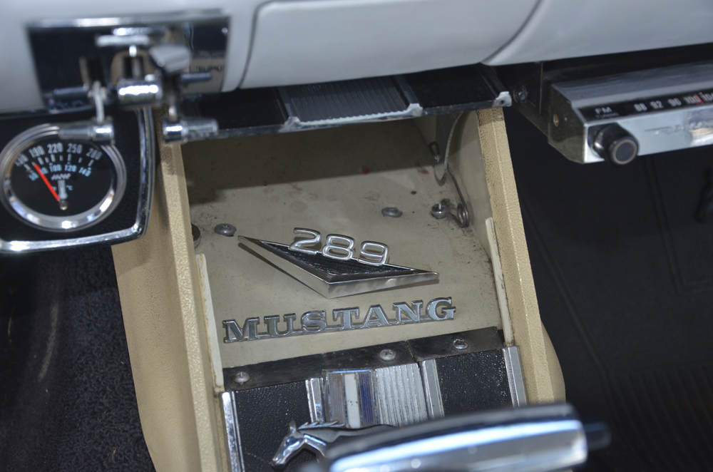 1965 Ford Mustang Coupe V8 289 Engine