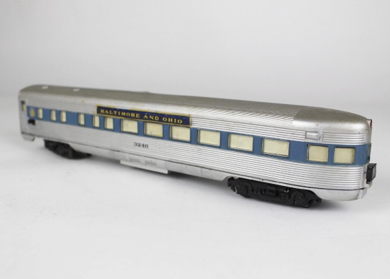 Tyco HO Baltimore & Ohio Locomotive, Coal, Five Passenger Cars