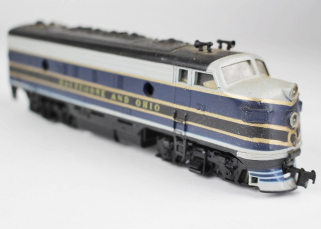 Tyco HO Baltimore & Ohio Locomotive, Coal, Five Passenger Cars