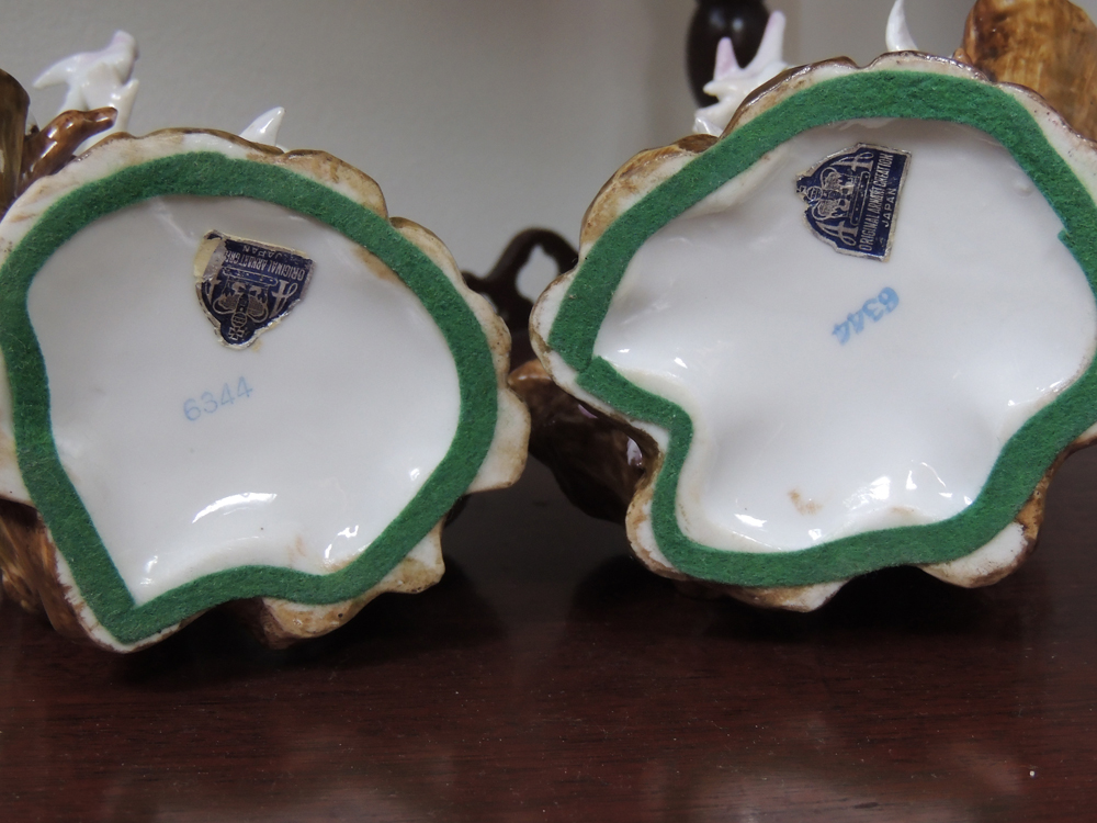 Vintage Arnart Creation Figural Vases