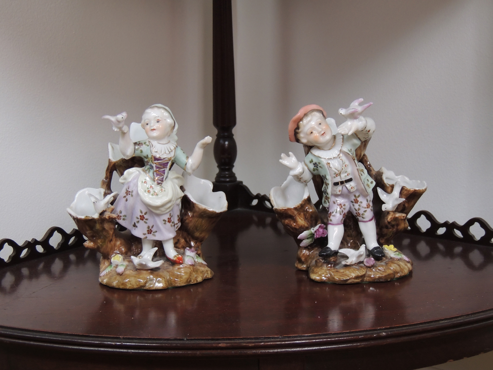 Vintage Arnart Creation Figural Vases