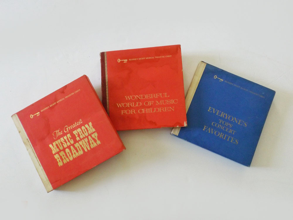 Vintage Record Album Treasury Sets