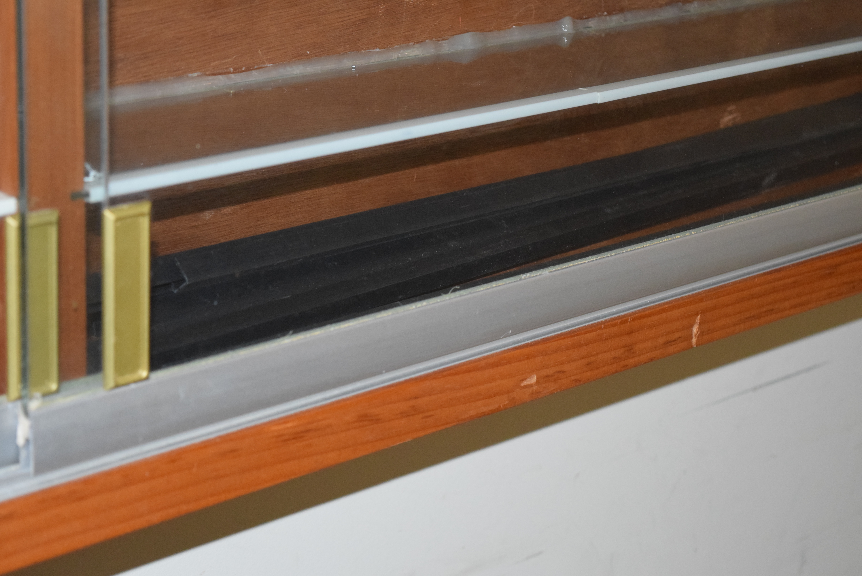 Glass-Front Wall Mount Display Case for Model Railroading