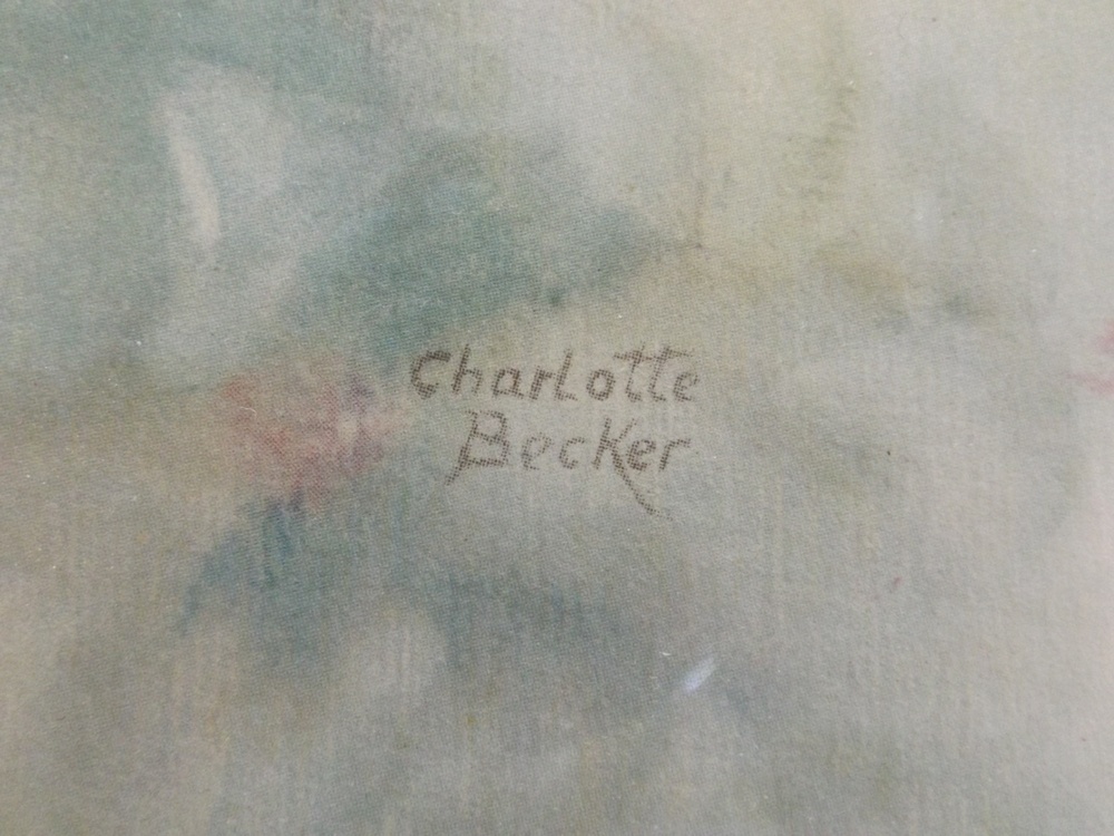 Pair of Delightful Charlotte Becker Baby Lithographs
