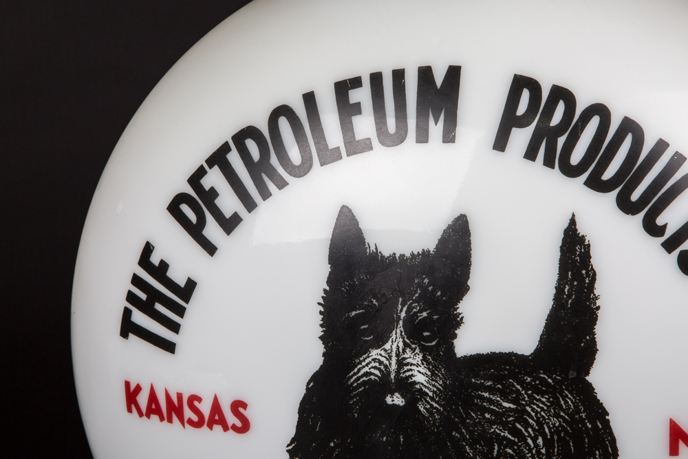 Reproduction Petroleum Products Company Scottie Gas Pump Lamp