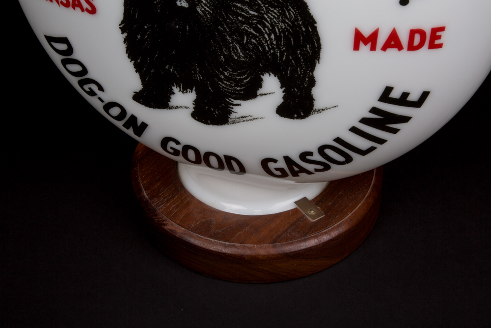 Reproduction Petroleum Products Company Scottie Gas Pump Lamp