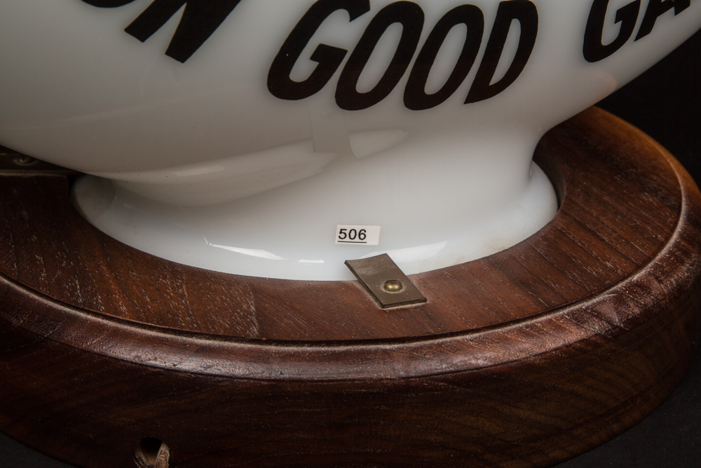 Reproduction Petroleum Products Company Scottie Gas Pump Lamp