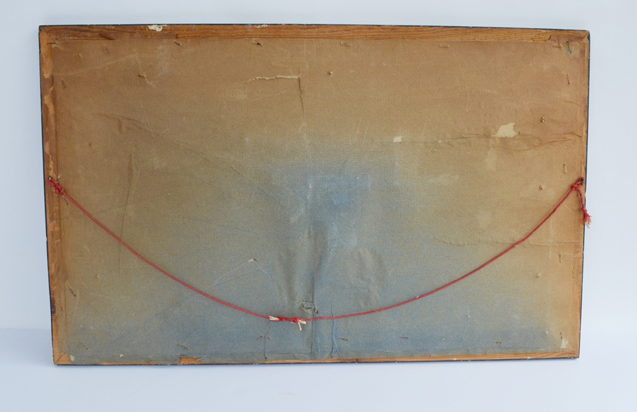 M. Registrado Framed Metal Relief "The Last Supper"