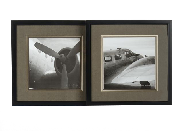 Pair of Janet Van Arsdale Framed Photographic Prints