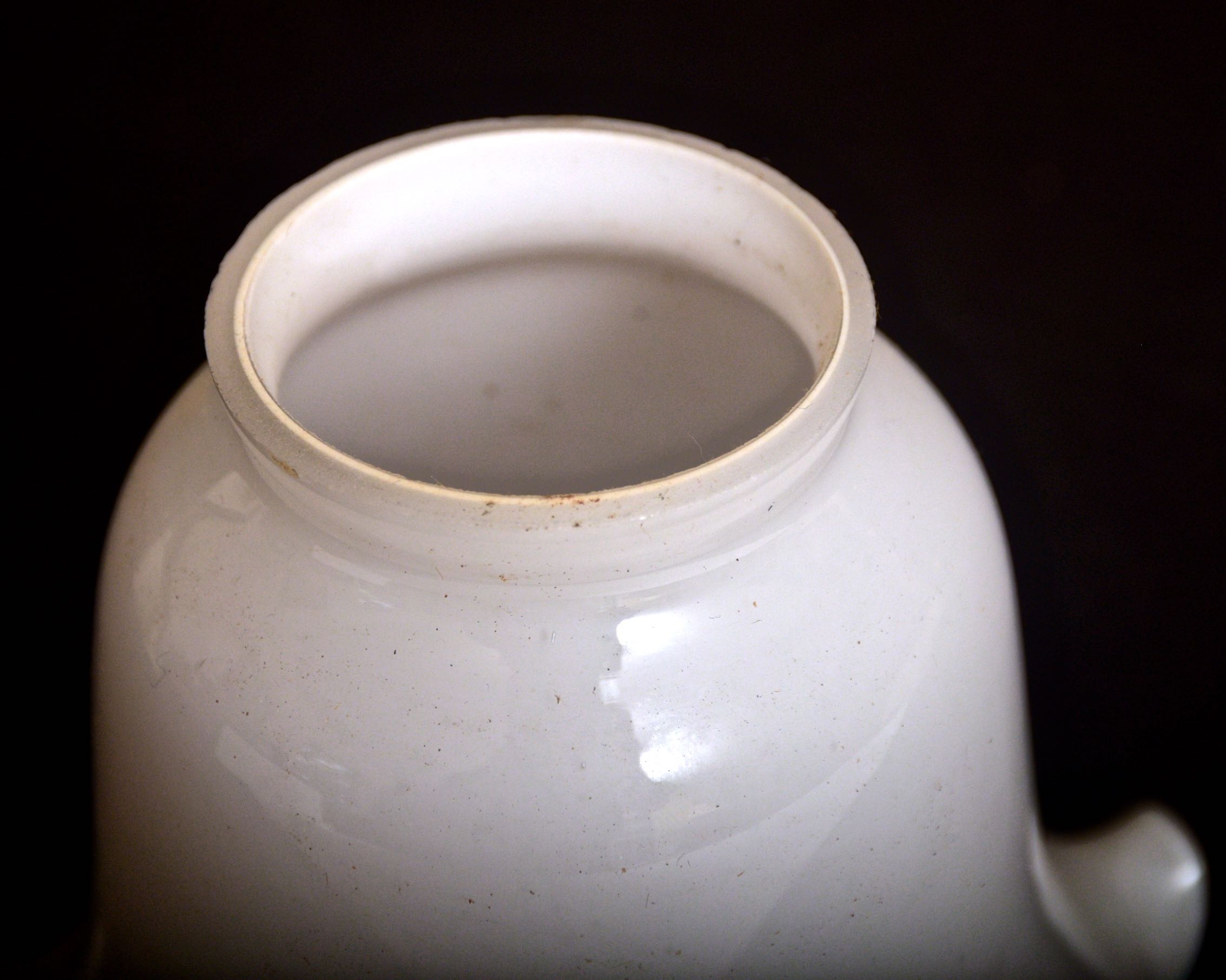 Collection of Vintage Milk Glass Lamp Shades