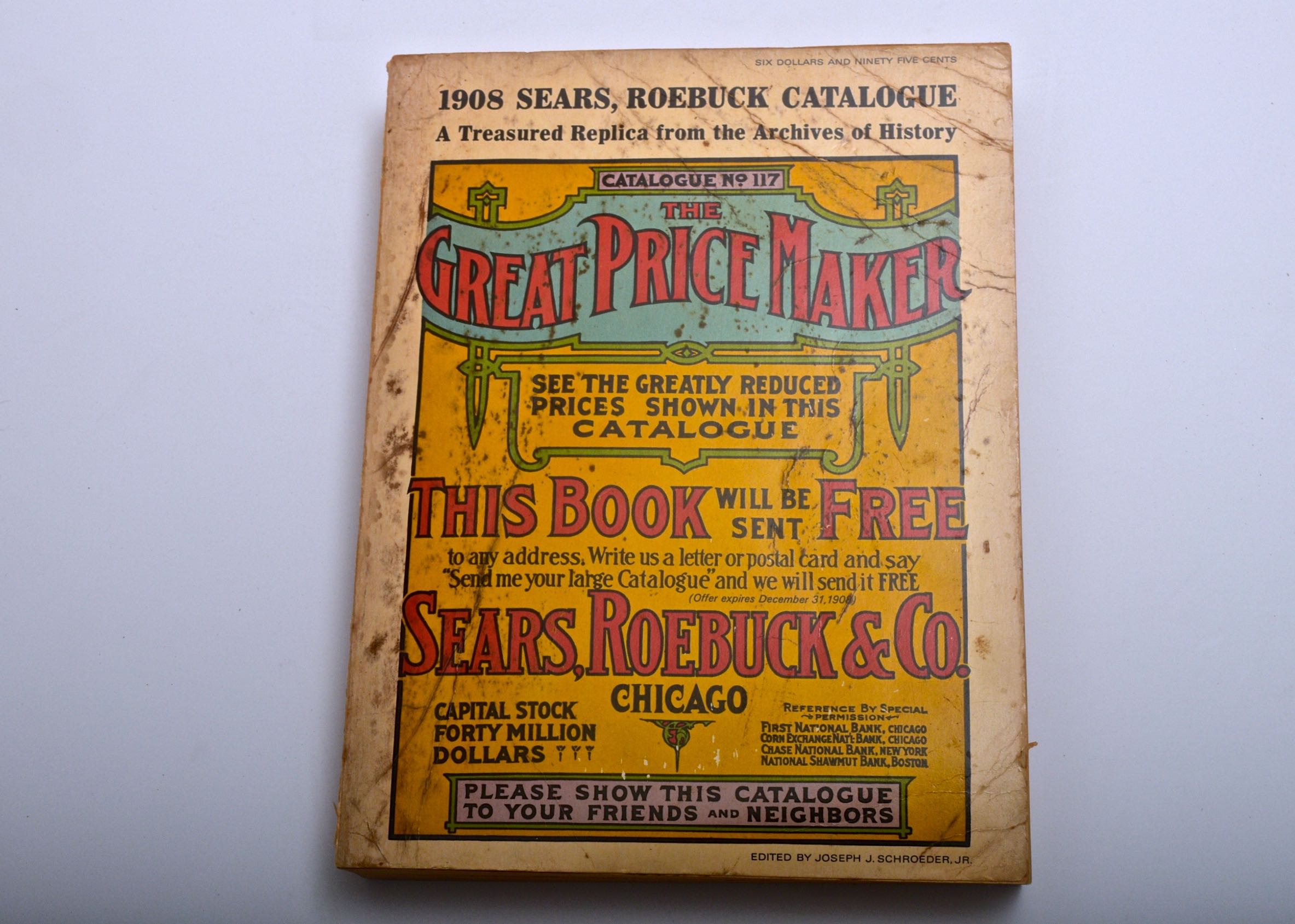 Vintage 1908 Sears Roebuck Catalogue