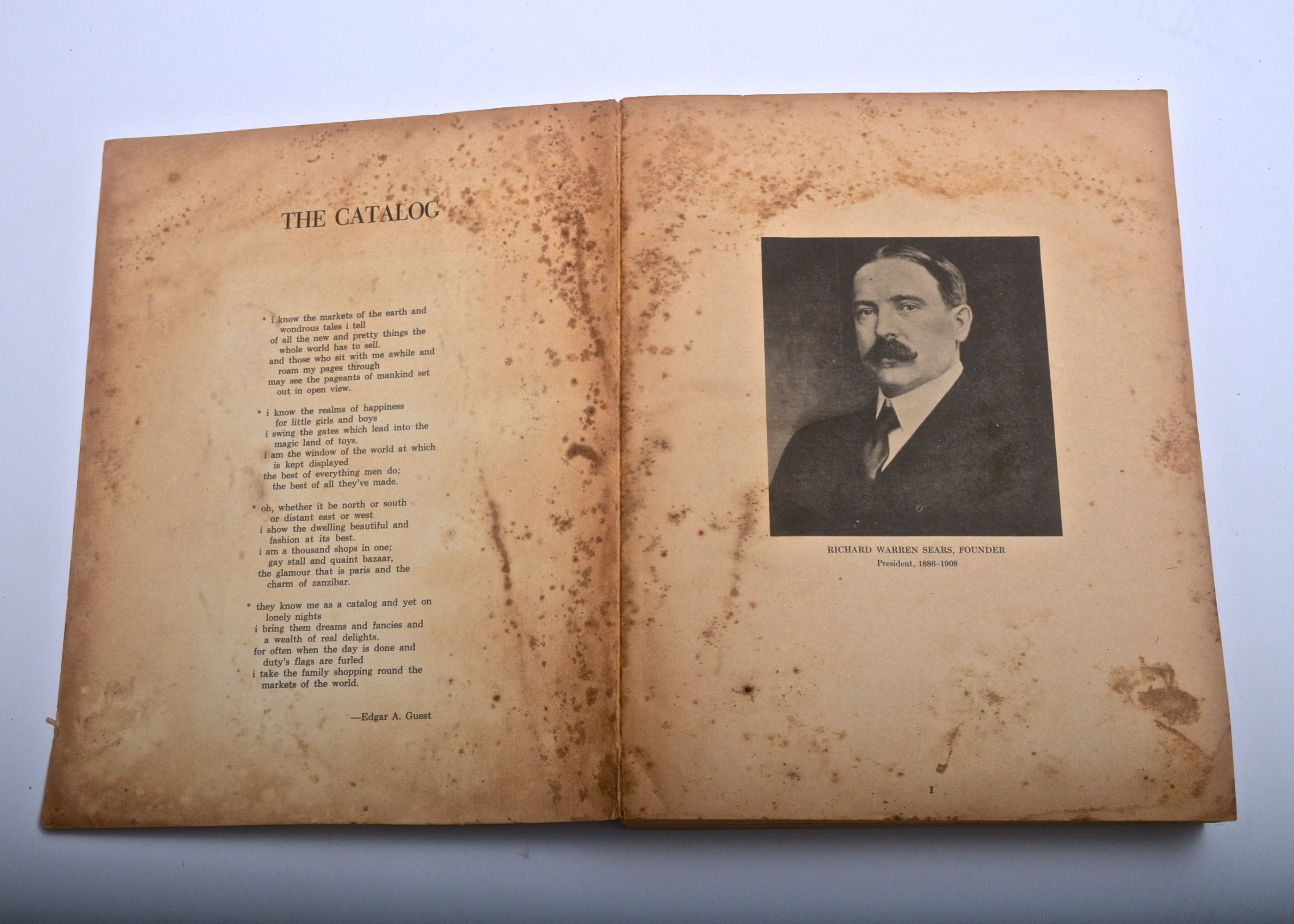 Vintage 1908 Sears Roebuck Catalogue