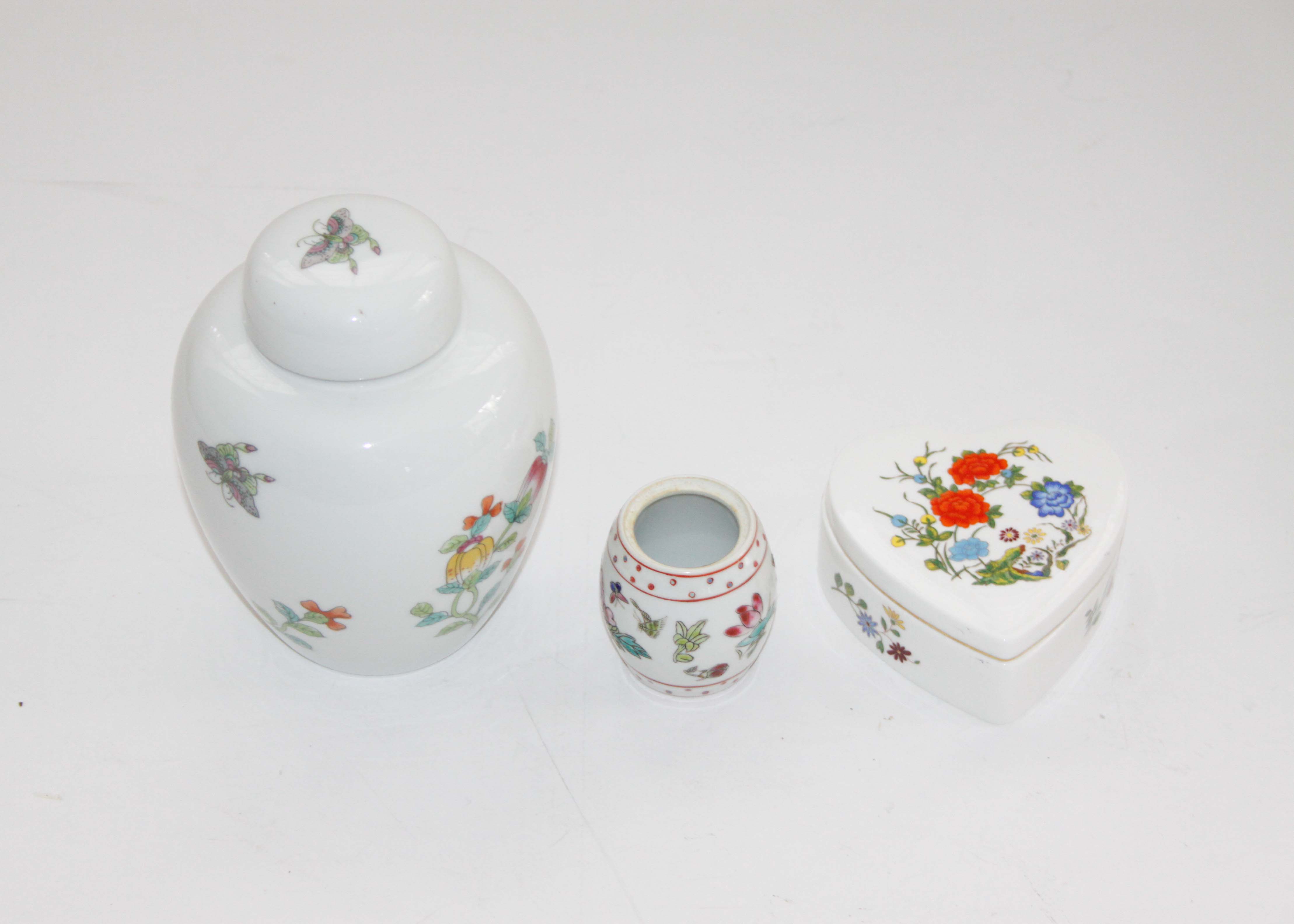 Chinese Porcelain Floral Decorations