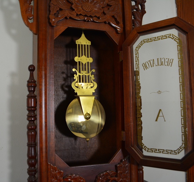 Vintage Regulator Wall Clock