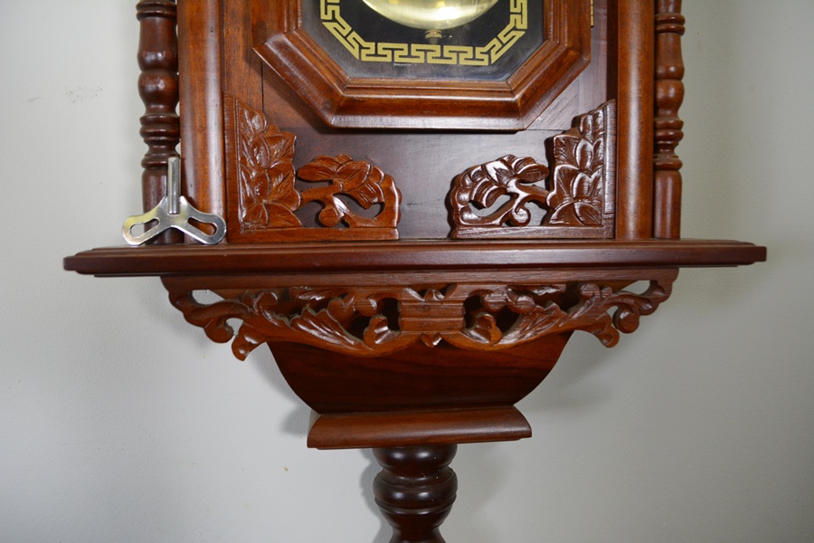 Vintage Regulator Wall Clock