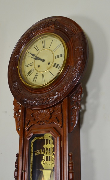 Vintage Regulator Wall Clock