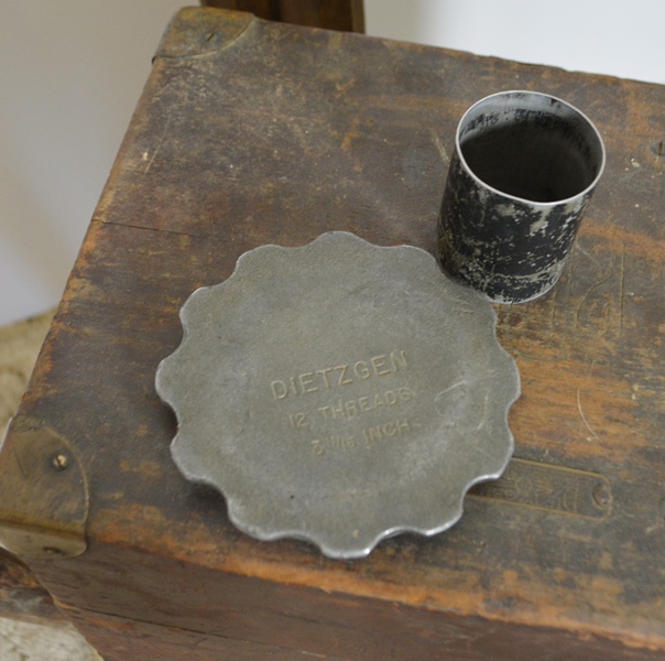 E. Dietzen Co. Vintage Brass Transit, Tripod and Case